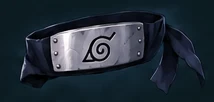 Fan illustration for Leaf Shinobi Headband, not an in-game screenshot